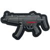 WARAGOD MP5 toppa 3D GUN 7.3x4.3cm,