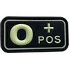 WARAGOD O POS toppa in PVC che brilla al buio,