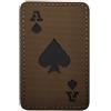 WARAGOD Carte da poker Asso di picche, coyote,