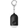 W&G SHIELD SOS allarme personale impermeabile con luce led e pulsante di attivazione, nero,