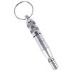 WARAGOD Safer fischietto di emergenza in alluminio con vano portaoggetti 120 dB,