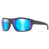 WILEY X WileyX Captivate Contend occhiali polarizzati, specchio blu,