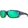 WILEY X WileyX GRAVITY occhiali da sole polarizzati, verde specchiato,