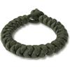 WARAGOD Ectar bracciale in paracord con chiusura regolabile, verde,