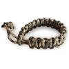 WARAGOD Ilmë bracciale in paracord con chiusura regolabile, camo coyote,