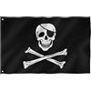WARAGOD Jolly Roger bandiera pirata 150x90 cm,