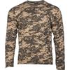 Mil-Tec T-shirt in cotone a maniche lunghe, at-digital,