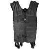 Mil-Tec Carrier tattica gilet sistema Molle, nero,