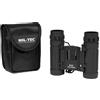 Mil-Tec Binocolo 8x21 pieghevole, nero,