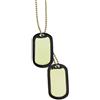 Mil-Tec dog-tags medagliette per cani dorate con catena e silenziatore,
