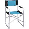 Brunner Sedia da campeggio Captain, blu,