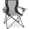Brunner Sedia da campeggio Action Armchair Equiframe, grigio/nero,