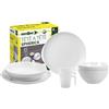 Brunner Set di pentole Spherica 8 pezzi, bianco,