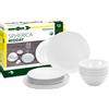 Brunner Set di pentole Midday Spherica, bianco,