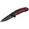 BÖKER® Böker Plus Savior 1 coltello da soccorso 8,4 cm, nero-rosso, plastica, gomma, fodero in nylon,