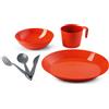 GSI Outdoors Cascadian 3 set di piatti per una persona, terracotta,