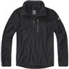 Brandit Troyer Fleece giacca in pile, nera,