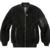 Brandit MA1 Sherpa giacca, nera,