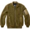 Brandit MA1 Sherpa giacca, oliva,