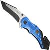 Haller Coltello di chiusura di soccorso, blu,