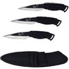Haller Skorpion set di coltelli a lama fissa 3 tlg,