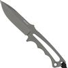 Haller Coltello a lama fissa Skelett Neck Knife,