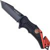 Haller Rescue 83473 coltello tascabile, rot,