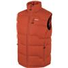 HUSKY Deep gilet con zip da uomo, arancione scuro,