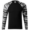 Malfini Camouflage maglia a maniche lunghe, grigio, 160g/m2,