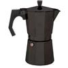 Origin Outdoors Macchina da caffé espresso per 9 tazze, nera,
