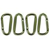Origin Outdoors Moschettoni mimetici verde oliva,