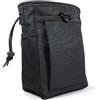 Origin Outdoors Borsa da cintura per esterni Borsa da snack, nera,