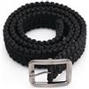Origin Outdoors Cintura in paracord 120 cm, nera,