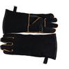 Origin Outdoors Guanti per barbecue guanti in pelle ignifughi,