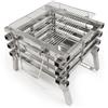 Origin Outdoors Grill pieghevole in acciaio inox,
