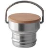 Origin Outdoors Tappo per bottiglia in bambù inossidabile,