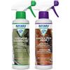 Nikwax Set di 2 pezzi di Spray Twin Nubuck & Suede / Gel detergente per calzature 300ml,