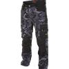 BENNON CAMOS pantaloni softshell, nero/grigio,