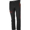 BENNON Force pantaloni softshell, nero/rosso,