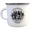 Husky Tazza Mug tazza di latta, pietre,