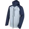 HUSKY Nanook M giacca hardshell da uomo, blu scuro/grigio chiaro,