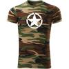 DRAGOWA t-shirt a maniche corte star 160 g/m², mimetico,
