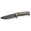 Lionsteel Pugnale medio lungo con manico in tela verde micarta T5B CVG,