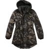 Brandit Marsh Lake giacca invernale parka da donna con cappuccio, Darkcamo,