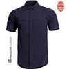 Pentagon Ripple camicia a maniche corte, Midnight Blue,