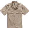 Brandit US camicia a maniche corte, beige,