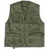 Mil-Tec Gilet jagd per caccia o pesca, oliva,