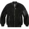Brandit MA1 Sherpa giacca, nera,