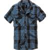 Brandit Roadstar camicia a maniche corte, a quadri indaco,