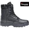 Brandit calzature tattiche con zip, nero,